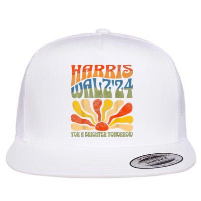 Harris Waltz For A Brighter Tomorrow Kamala Harris Waltz Flatbill Hat