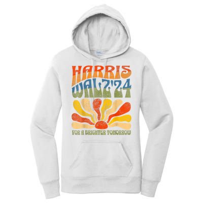 Harris Waltz For A Brighter Tomorrow Kamala Harris Waltz Women's Pullover Hoodie
