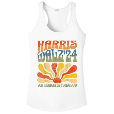 Harris Waltz For A Brighter Tomorrow Kamala Harris Waltz Ladies PosiCharge Competitor Racerback Tank