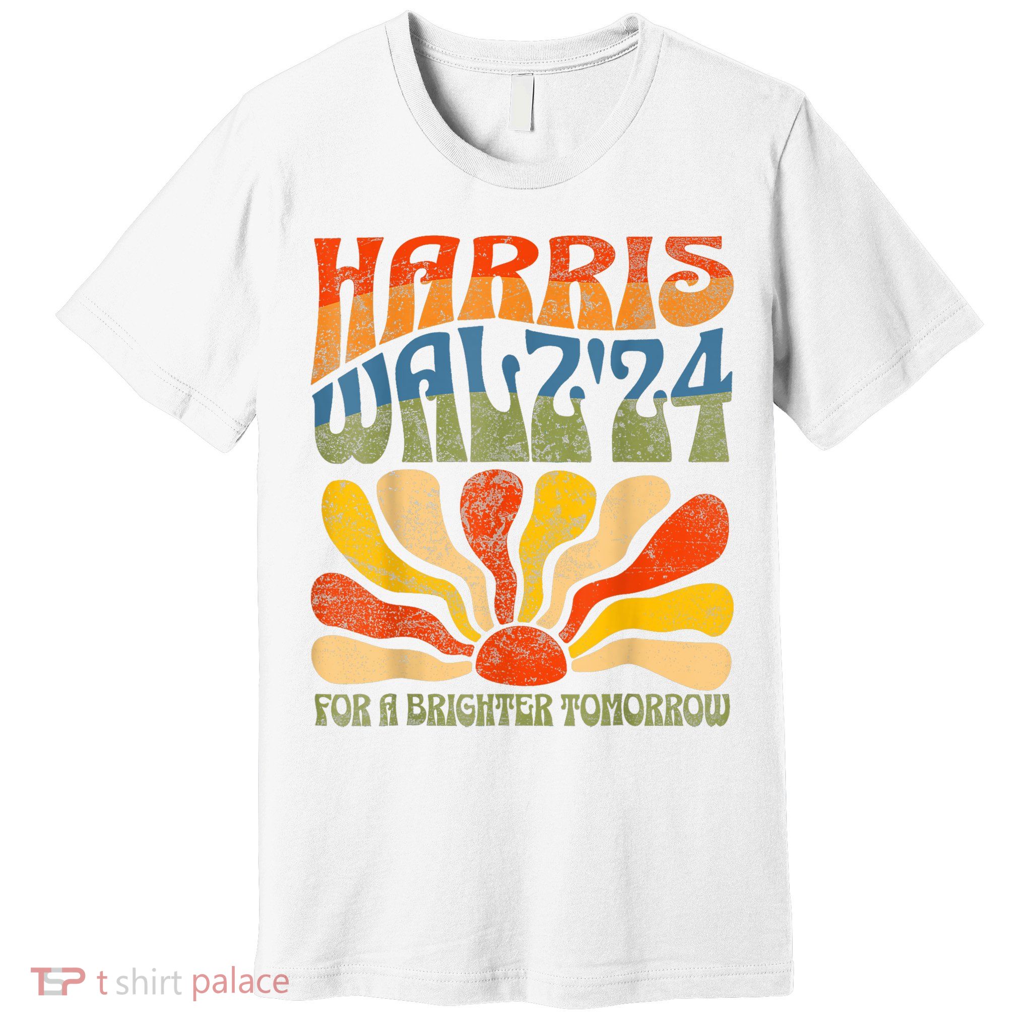 Harris Waltz For A Brighter Tomorrow Kamala Harris Waltz Premium T-Shirt