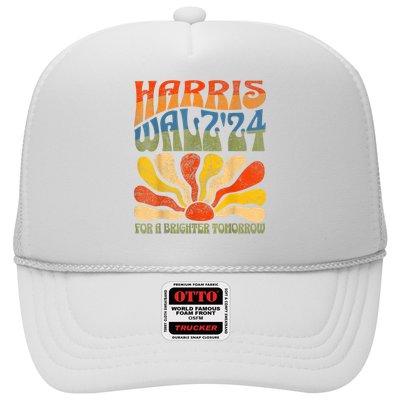 Harris Waltz For A Brighter Tomorrow Kamala Harris Waltz Trucker Hat