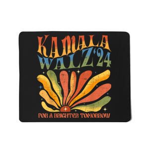 Harris Walz For A Brighter Tomorrow Kamala Harris Waltz Mousepad