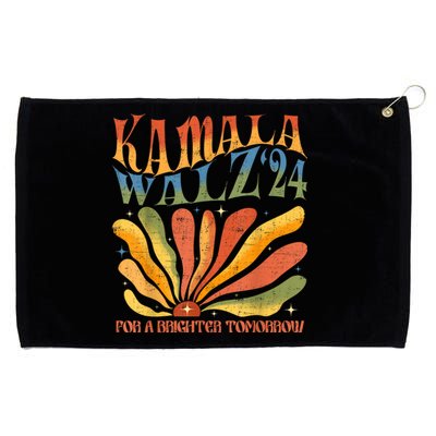 Harris Walz For A Brighter Tomorrow Kamala Harris Waltz Grommeted Golf Towel