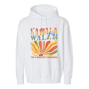 Harris Walz For A Brighter Tomorrow Kamala Harris Waltz Garment-Dyed Fleece Hoodie