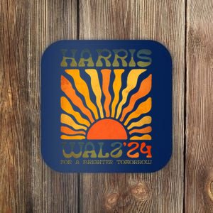 Harris Waltz For A Brighter Tomorrow Kamala Harris Waltz Coaster