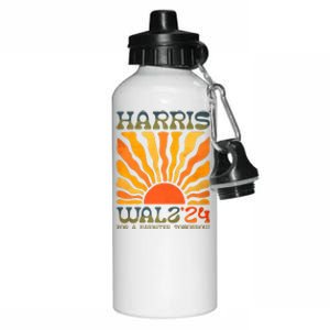 Harris Waltz For A Brighter Tomorrow Kamala Harris Waltz Aluminum Water Bottle