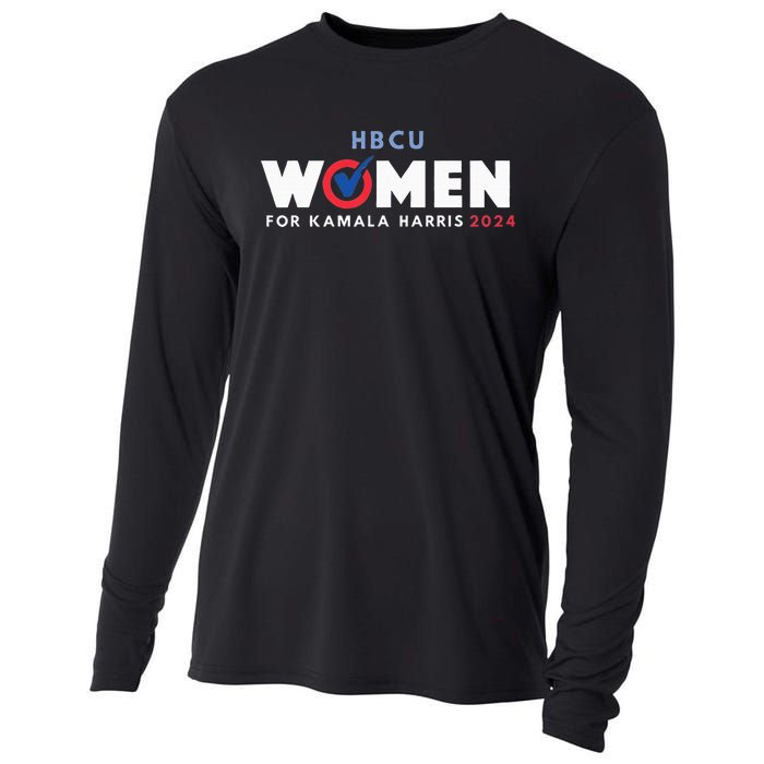 Hbcu Women For KâMla Harris 2024 Cooling Performance Long Sleeve Crew