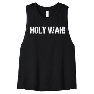 Holy Wah For Yoopers Women's Racerback Cropped Tank