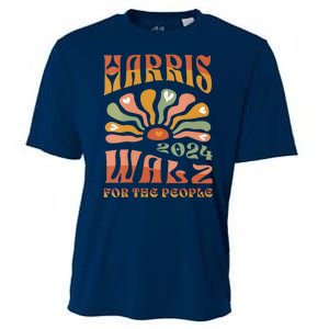 Harris Walz For The People Harris Walz 2024 Cooling Performance Crew T-Shirt