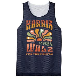 Harris Walz For The People Harris Walz 2024 Mesh Reversible Basketball Jersey Tank