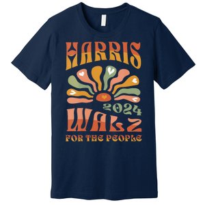 Harris Walz For The People Harris Walz 2024 Premium T-Shirt