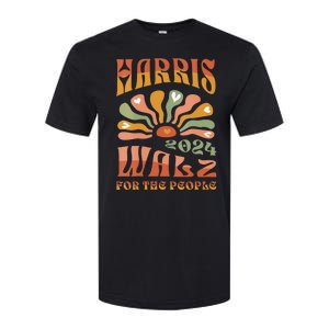 Harris Walz For The People Harris Walz 2024 Softstyle CVC T-Shirt