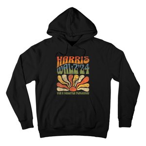 Harris Waltz For A Brighter Tomorrow Kamala Harris Waltz Hoodie