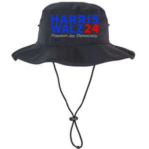 Harris Walz24 Freedom Joy Democracy Kamala Harris Waltz 2024 Gift Legacy Cool Fit Booney Bucket Hat