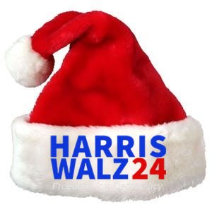 Harris Walz24 Freedom Joy Democracy Kamala Harris Waltz 2024 Gift Premium Christmas Santa Hat