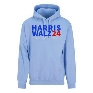 Harris Walz24 Freedom Joy Democracy Kamala Harris Waltz 2024 Gift Unisex Surf Hoodie