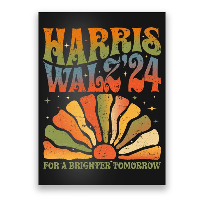 Harris Waltz For A Brighter Tomorrow Poster