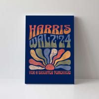 Harris Waltz For A Brighter Tomorrow Kamala Harris Waltz Canvas