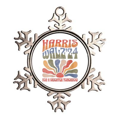 Harris Waltz For A Brighter Tomorrow Kamala Harris Waltz Metallic Star Ornament