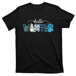 Hello Winter Finally Winter Season Christmas T-Shirt