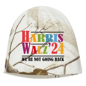 Harris Waltz For WeRe Not Going Back Kamala Harris Waltz Kati - Camo Knit Beanie