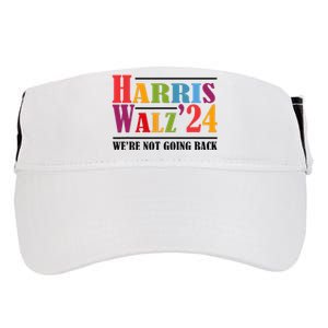 Harris Waltz For WeRe Not Going Back Kamala Harris Waltz Adult Drive Performance Visor