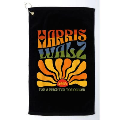 Harris Waltz For A Brighter Tomorrow Boho Aesthetic Platinum Collection Golf Towel