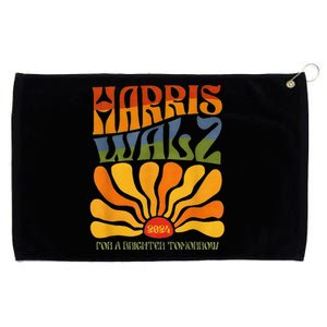 Harris Waltz For A Brighter Tomorrow Boho Aesthetic Grommeted Golf Towel