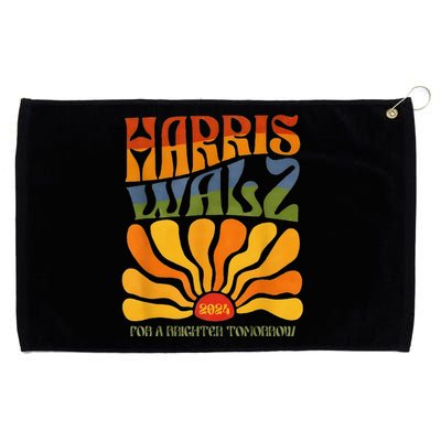 Harris Waltz For A Brighter Tomorrow Boho Aesthetic Grommeted Golf Towel