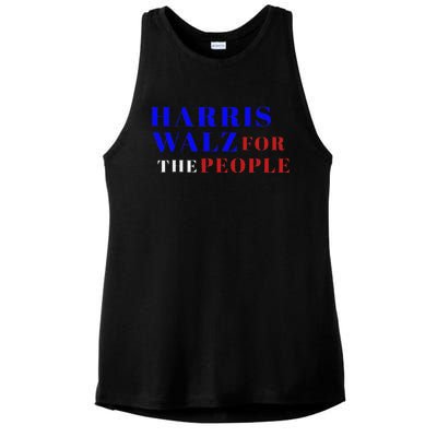 Harris Walz For The People Ladies PosiCharge Tri-Blend Wicking Tank