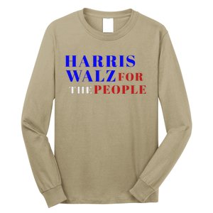 Harris Walz For The People Long Sleeve Shirt