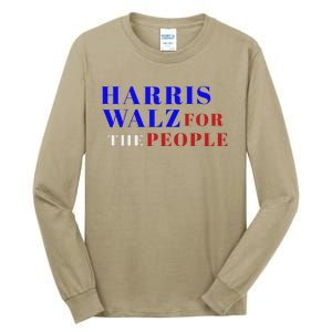 Harris Walz For The People Tall Long Sleeve T-Shirt