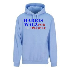 Harris Walz For The People Unisex Surf Hoodie