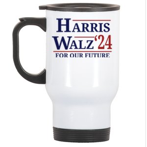 Harris Walz For Our Future Great Gift Stainless Steel Travel Mug