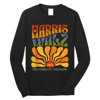 Harris Waltz For A Brighter Tomorrow Boho Aesthetic Long Sleeve Shirt