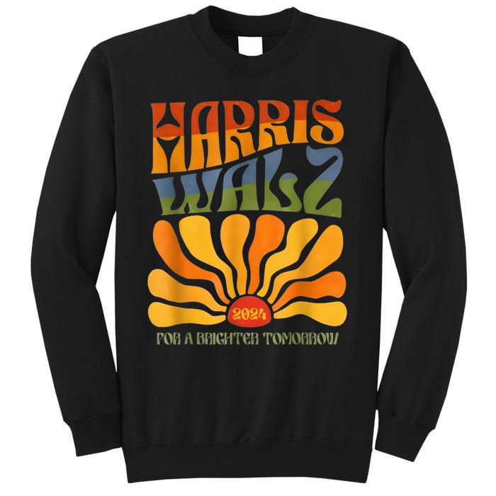 Harris Waltz For A Brighter Tomorrow Boho Aesthetic Tall Sweatshirt