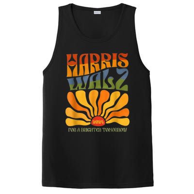 Harris Waltz For A Brighter Tomorrow Boho Aesthetic PosiCharge Competitor Tank