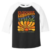 Harris Waltz For A Brighter Tomorrow Boho Aesthetic Toddler Fine Jersey T-Shirt