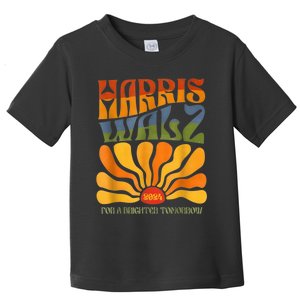 Harris Waltz For A Brighter Tomorrow Boho Aesthetic Toddler T-Shirt