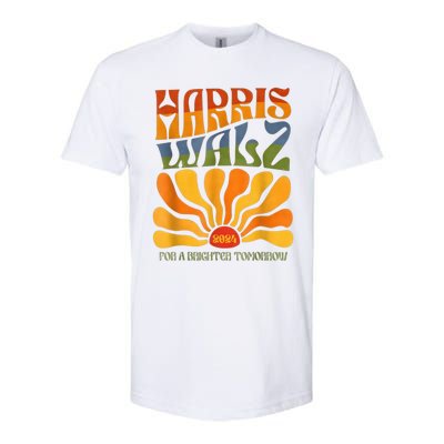 Harris Waltz For A Brighter Tomorrow Boho Aesthetic Softstyle CVC T-Shirt