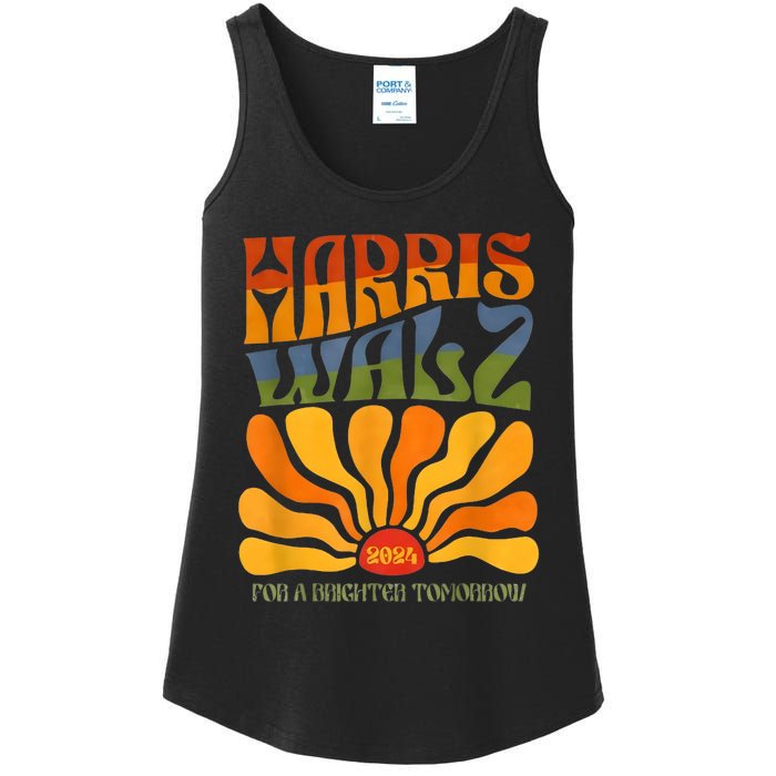 Harris Waltz For A Brighter Tomorrow Boho Aesthetic Ladies Essential Tank