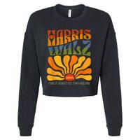 Harris Waltz For A Brighter Tomorrow Boho Aesthetic Cropped Pullover Crew