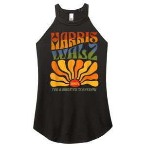 Harris Waltz For A Brighter Tomorrow Boho Aesthetic Women’s Perfect Tri Rocker Tank