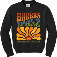 Harris Waltz For A Brighter Tomorrow Boho Aesthetic Kids Sweatshirt