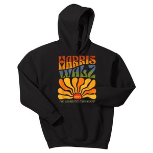 Harris Waltz For A Brighter Tomorrow Boho Aesthetic Kids Hoodie