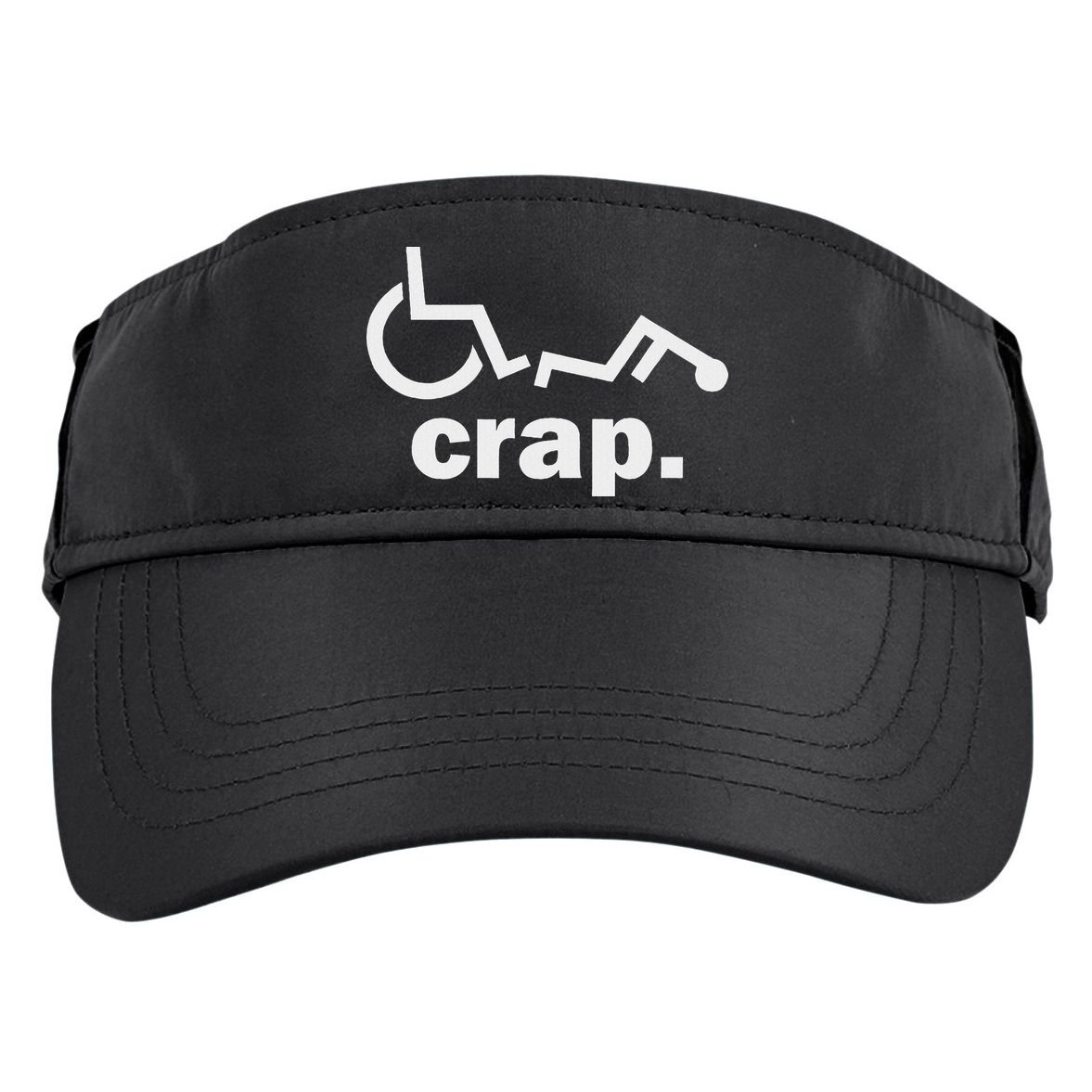 Handicap Wheelchair Funny Wheelchair Fall Adult Drive Performance Visor