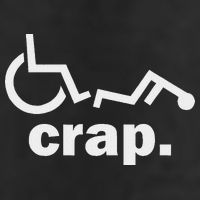Handicap Wheelchair Funny Wheelchair Fall Adult Drive Performance Visor