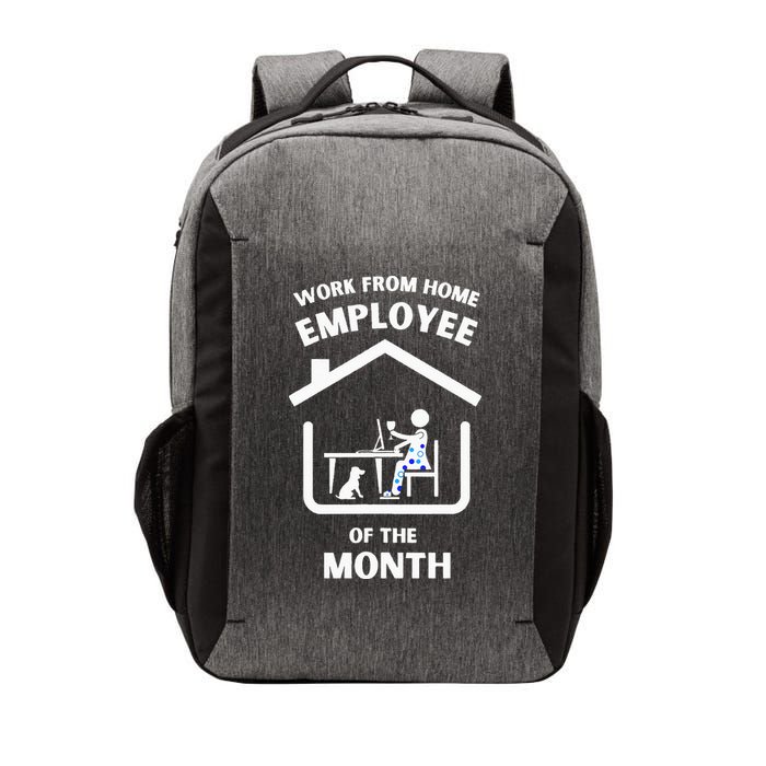 Her Work From Home Employee Of The Month Vector Backpack