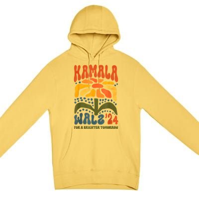 Harris Waltz For A Brighter Tomorrow Kamala Harris Waltz Premium Pullover Hoodie