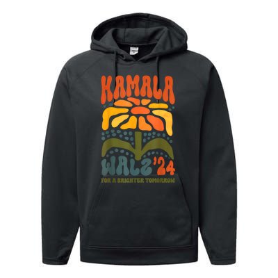 Harris Waltz For A Brighter Tomorrow Kamala Harris Waltz Performance Fleece Hoodie